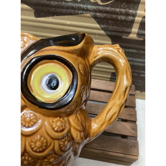 Vintage Owl Sugar and Cream Set Made in Japan - Picture 14 of 15